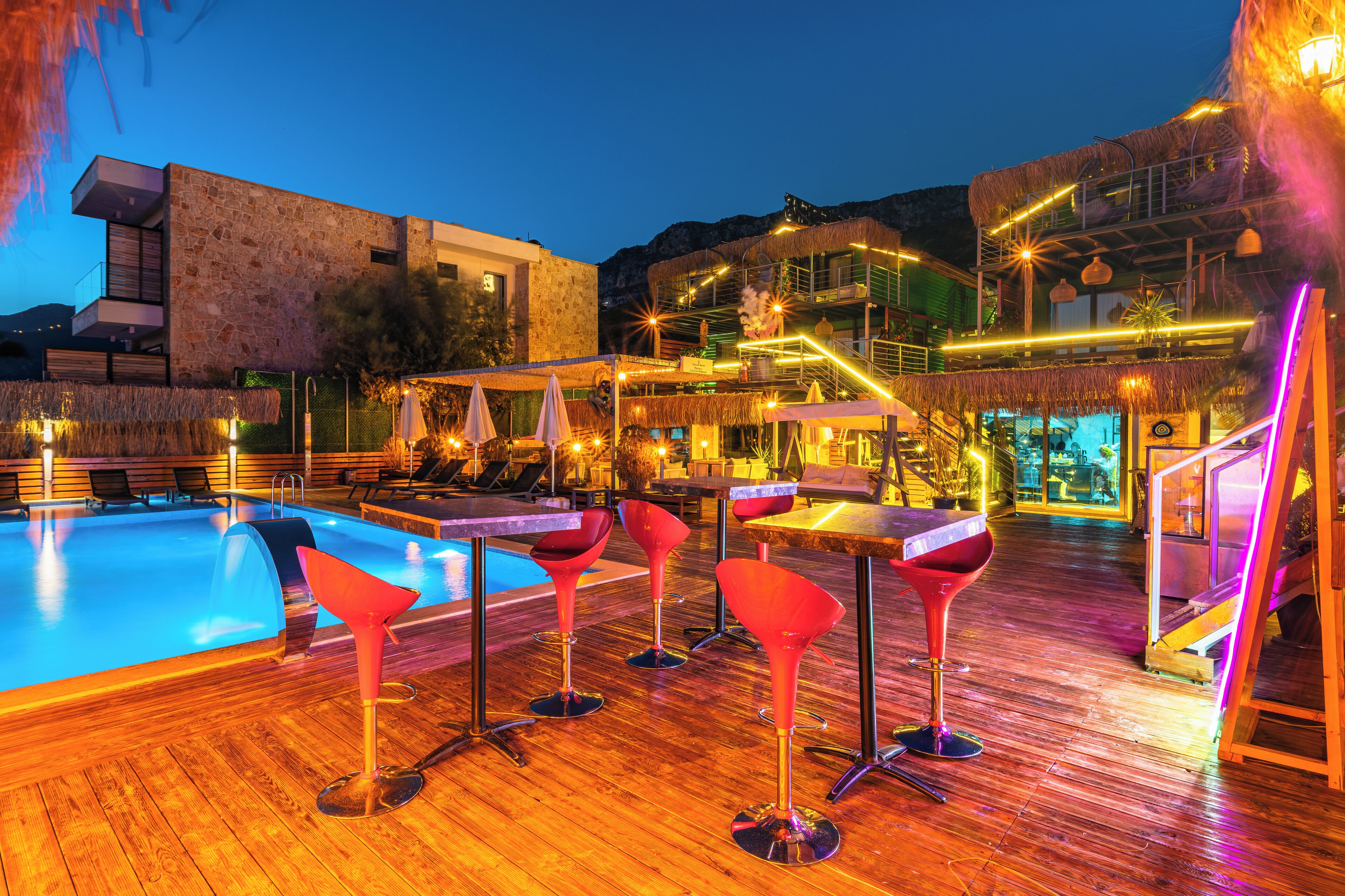 ด้านหน้าที่พัก