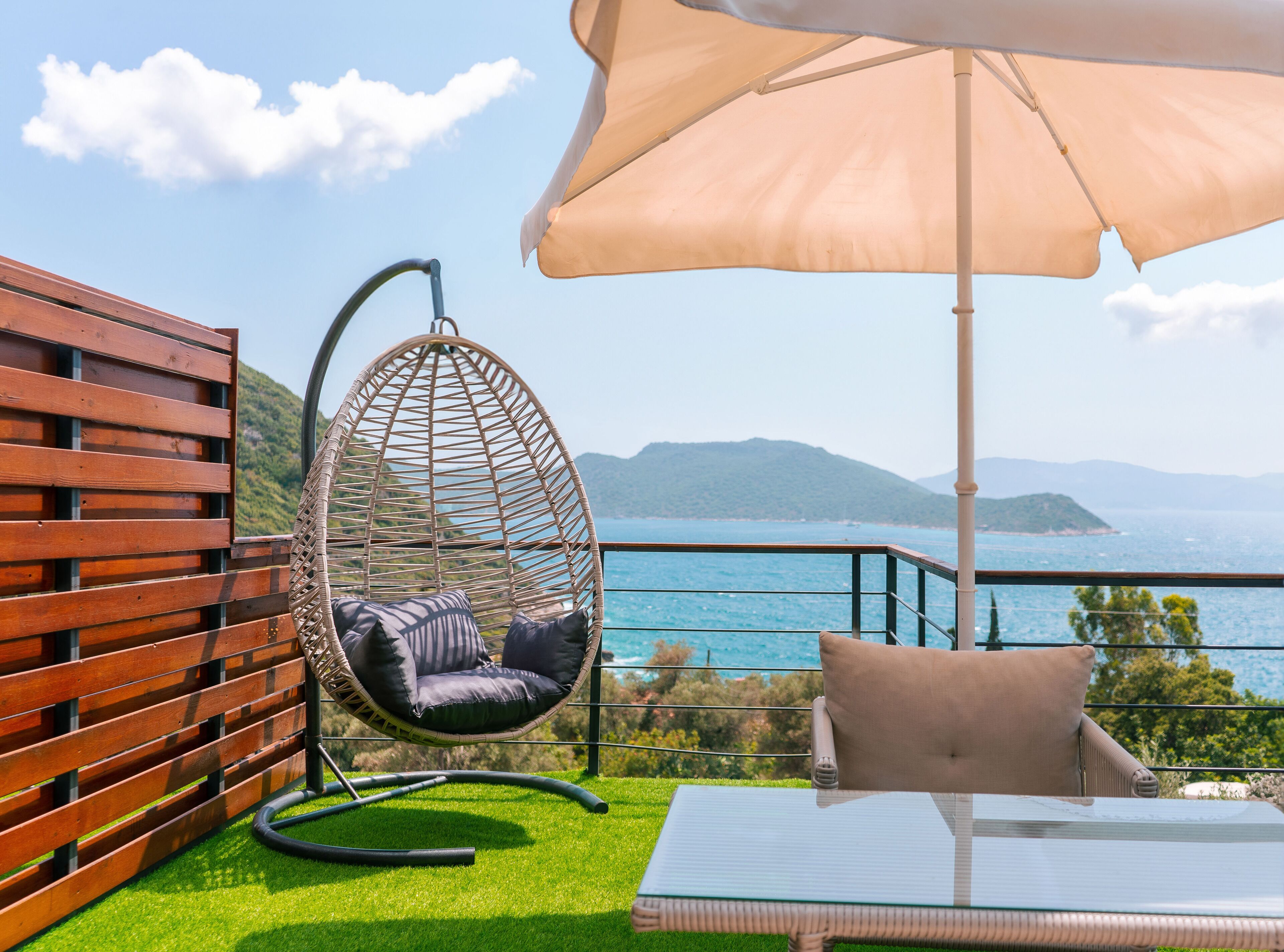 Sea View Jacuzzi Suite Terrace Room | Ausblick vom Zimmer