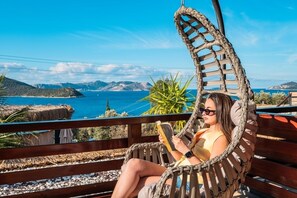 Sea View Deluxe Terrace Room | Teres/patio