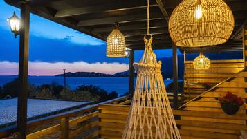 Vue depuis l’hébergement