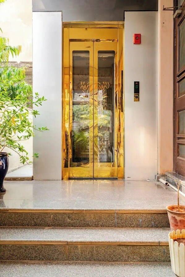 Fassade der Unterkunft