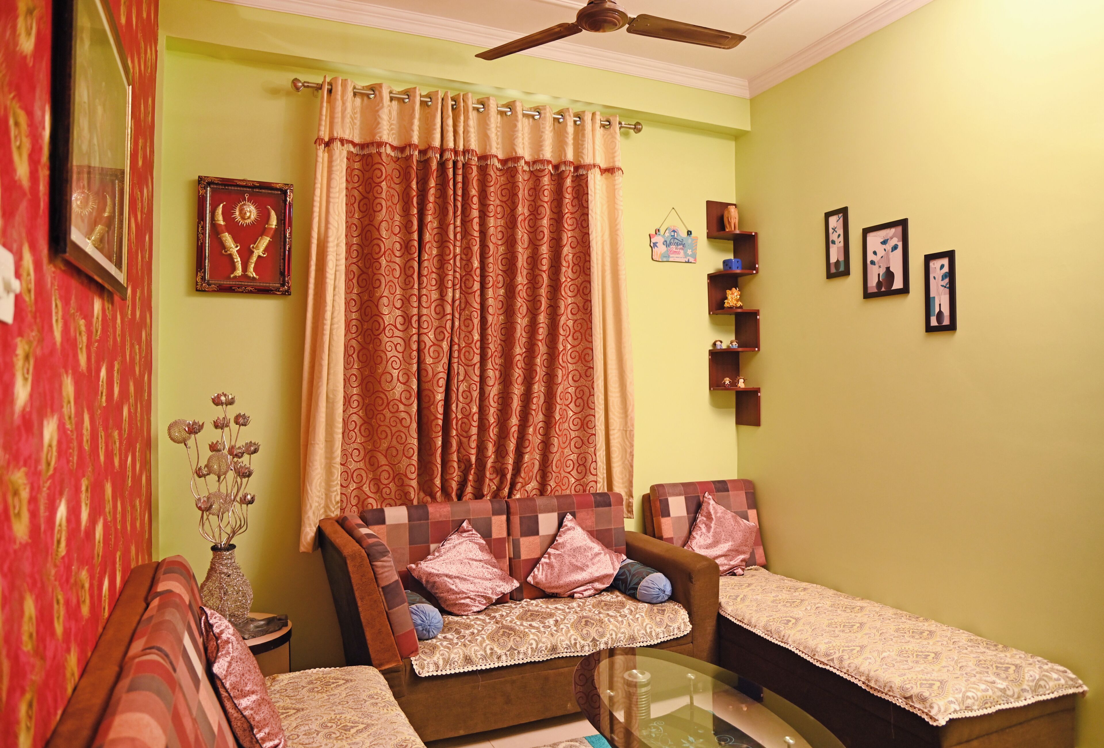 Superior Apartment, 2 Bedrooms, City View | Living area | 32-inch Smart TV with digital channels, TV, Netflix