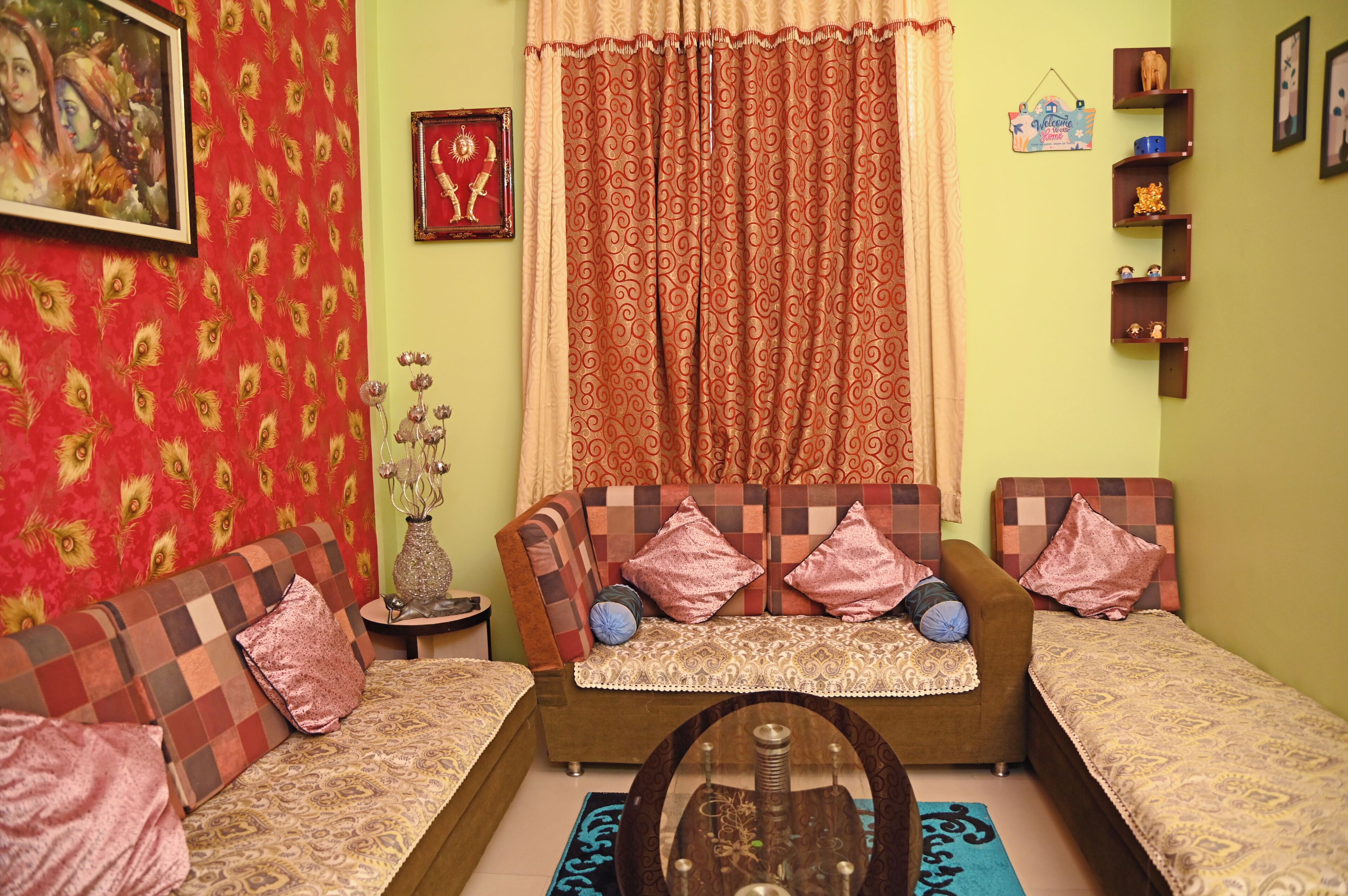 Superior Apartment, 2 Bedrooms, City View | Living area | 32-inch Smart TV with digital channels, TV, Netflix