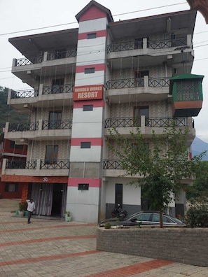 Fassade der Unterkunft