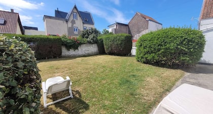 Charmante maison plain-pied Ă Berck, jardin sud, proche plage, animaux admis
