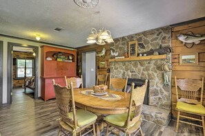 Dining - Buckhead Cabin w/ Fireplaces & Private Pool! (Buckhead)