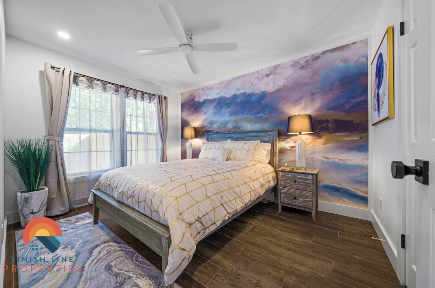 2 sovrum, skrivbord, strykjärn/strykbräda och gratis wi-fi