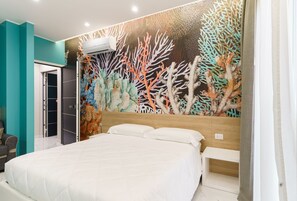 1 bedroom, iron/ironing board, WiFi, bed sheets - GuestHost - Abyss Room x2 one step away from the sea (Trani)