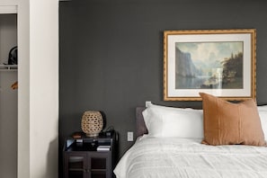 2 chambres, fer et planche Ă repasser, Wi-Fi gratuit, draps fournis