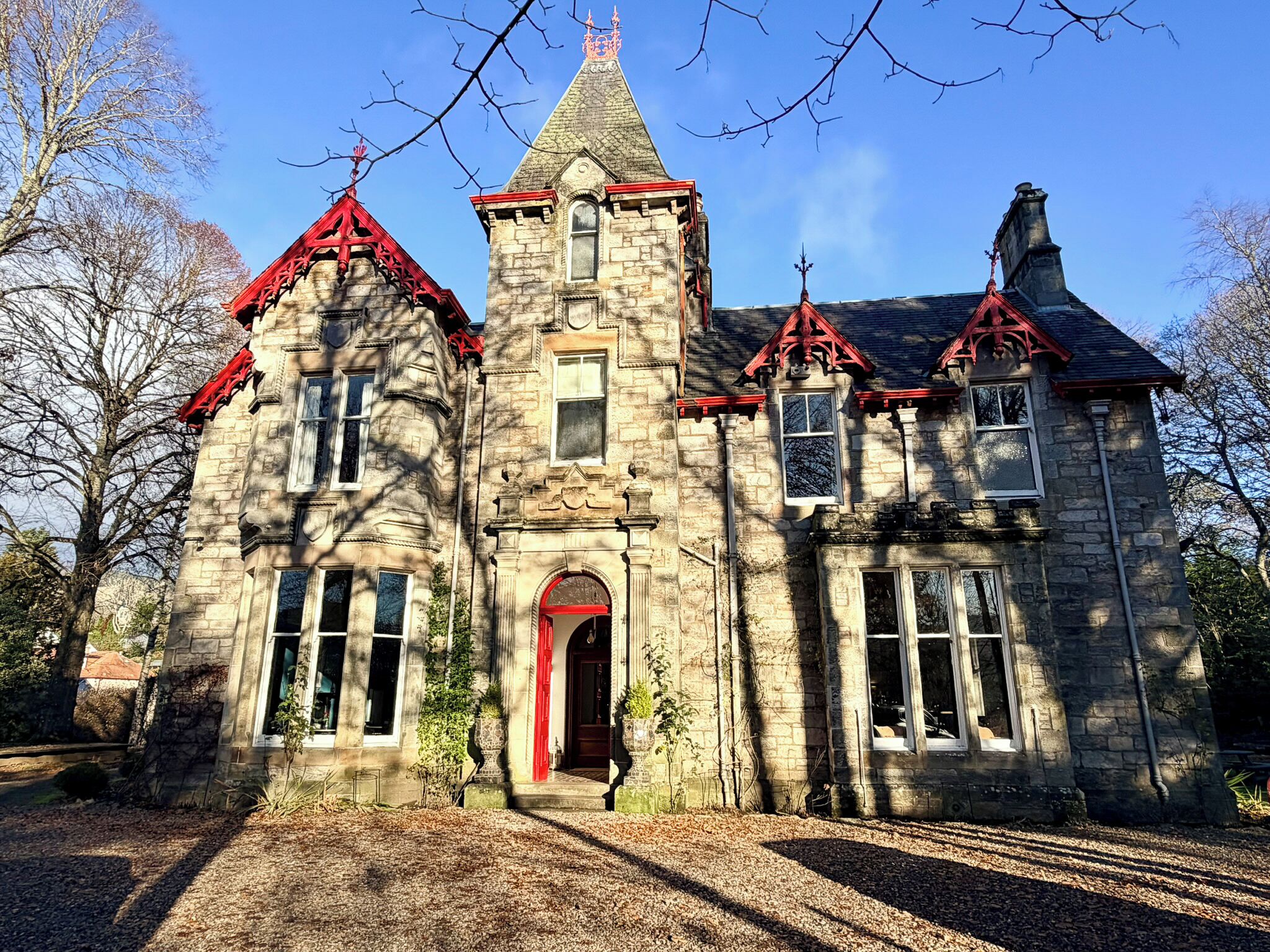 Façade de l’hébergement