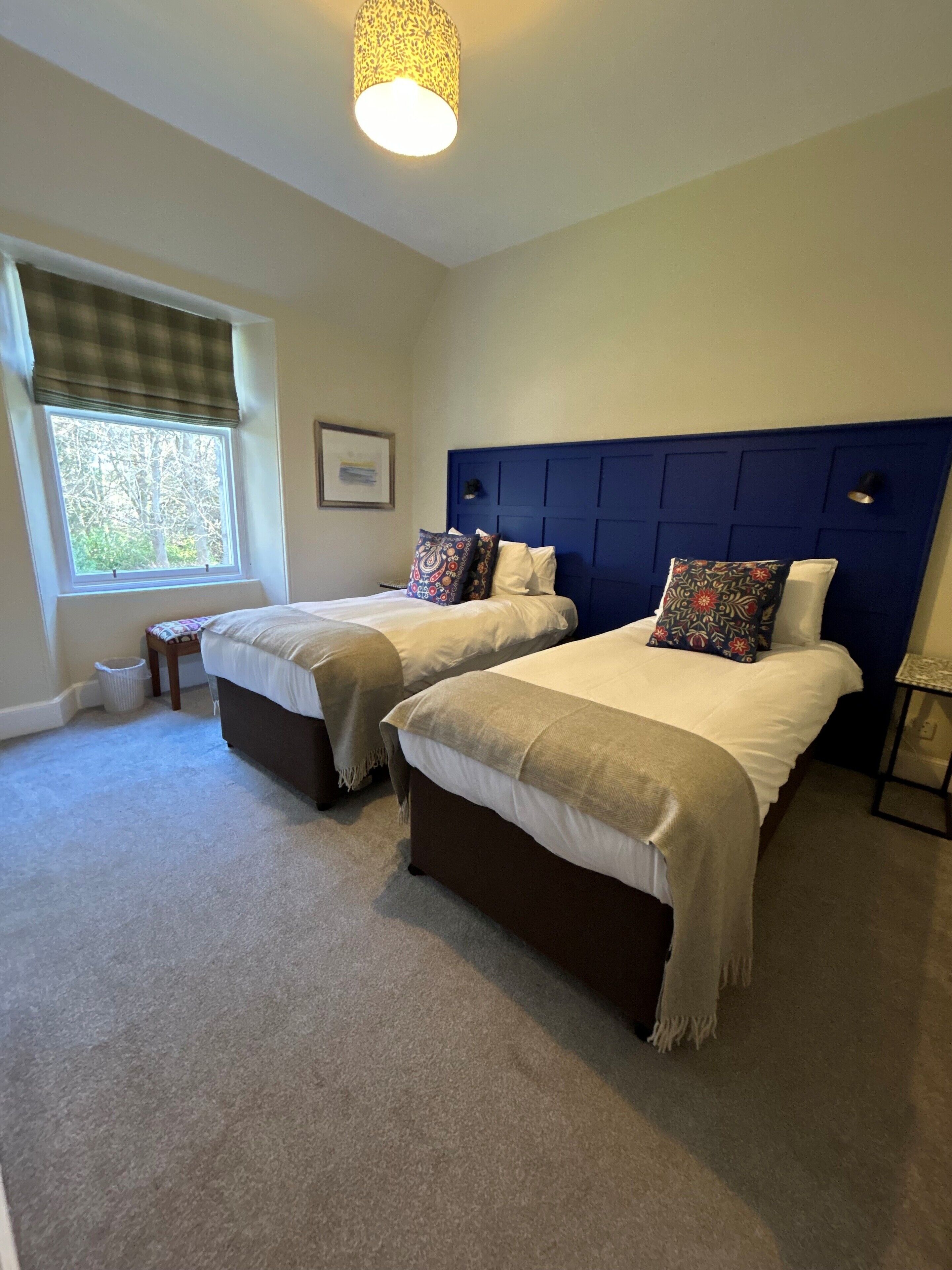 Standard Twin Room | Cadar kapas Mesir, peralatan tempat tidur premium 