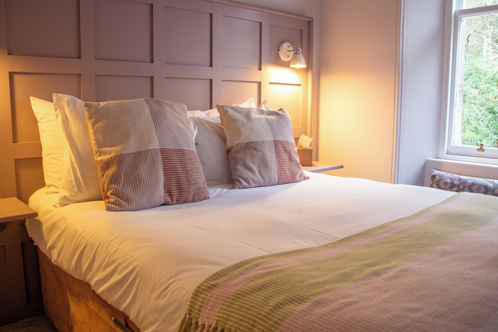 Chambre Double Confort, 1 lit double | Draps en coton égyptien, literie de qualité supérieure