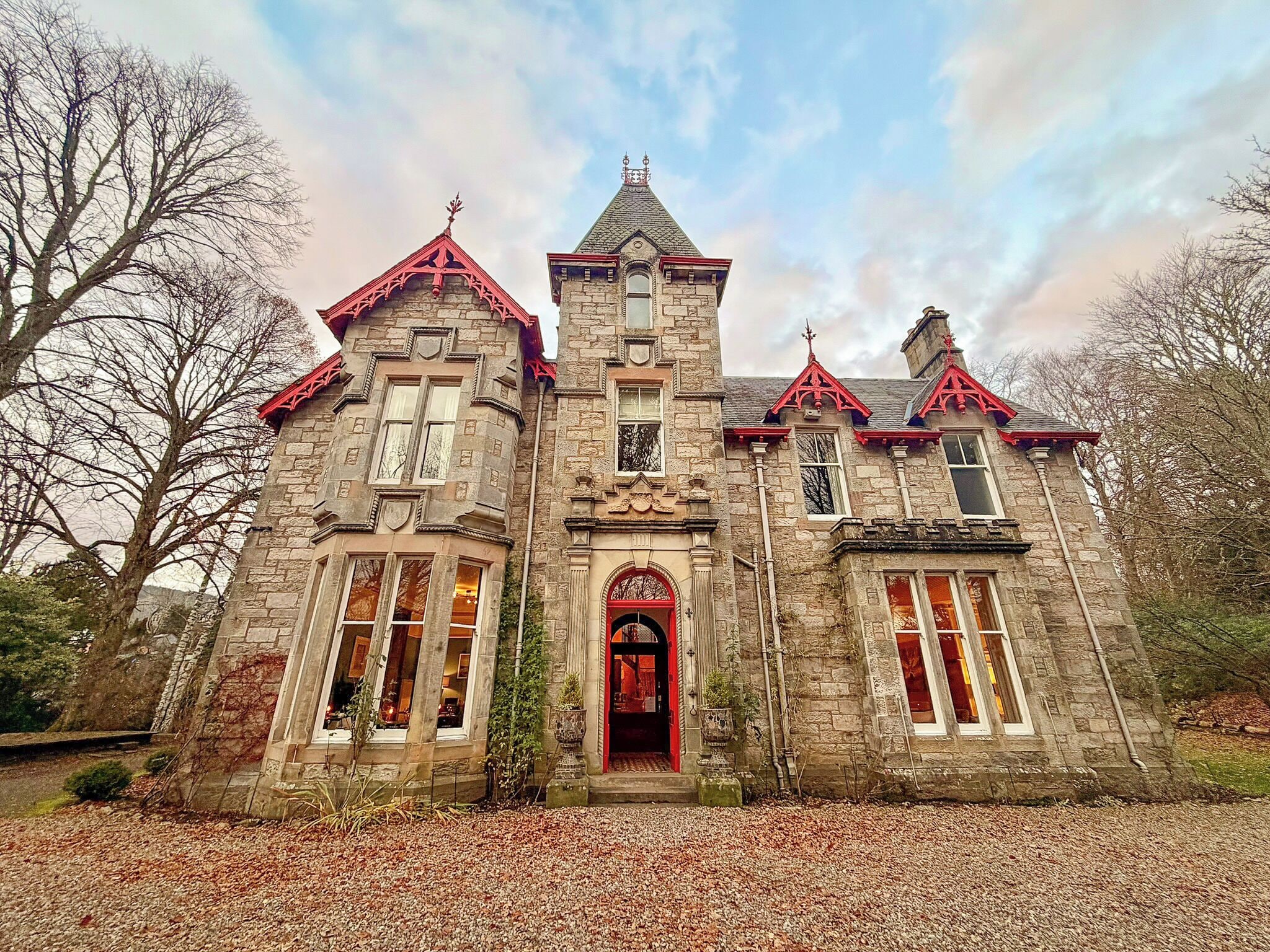 Façade de l’hébergement