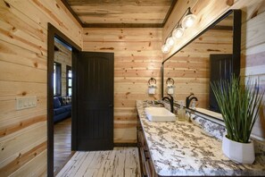 Bathtub, hair dryer