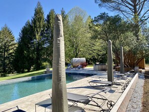 Indoor pool, seasonal outdoor pool - Domaine Baruteau (Soustons)