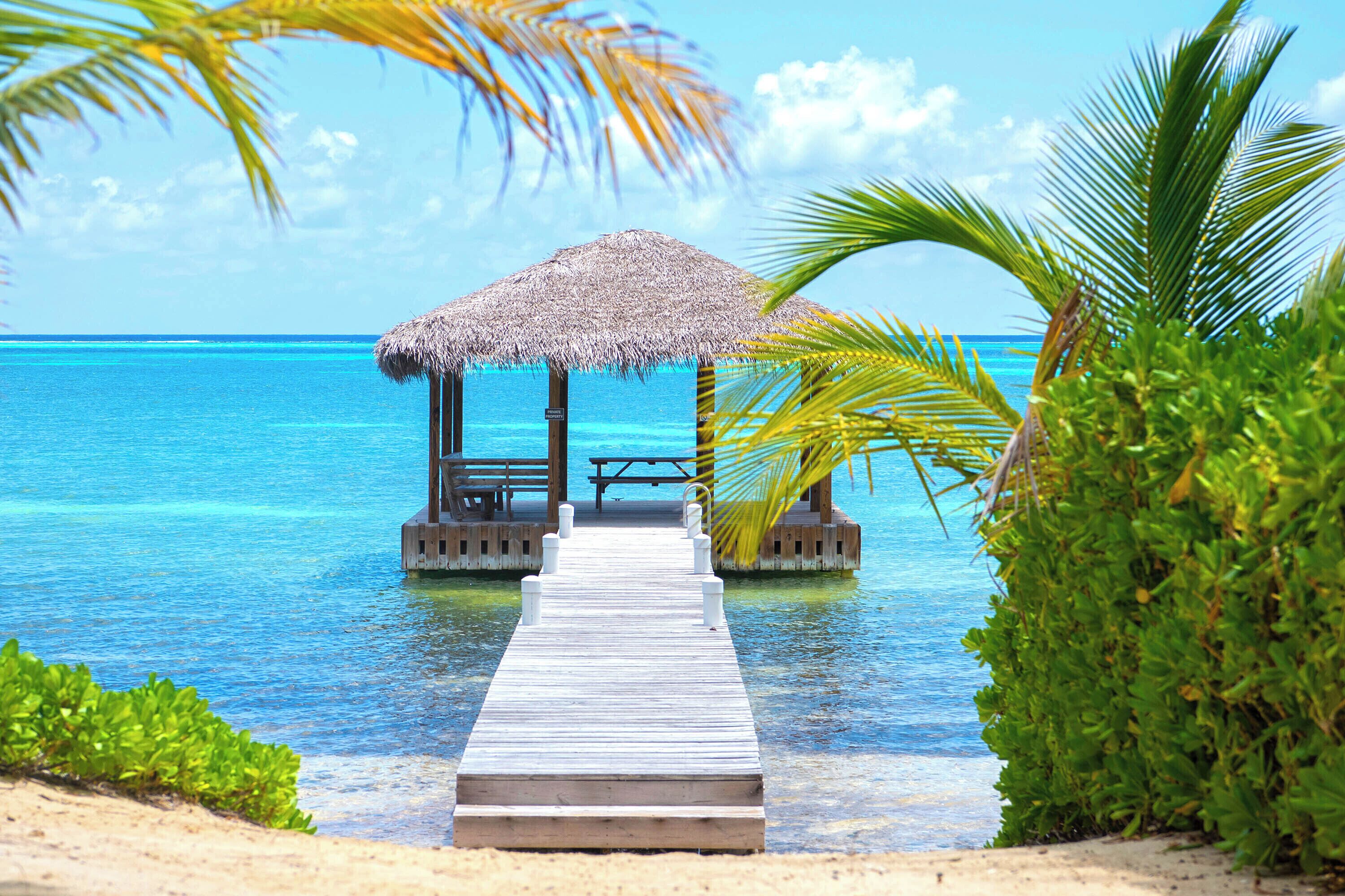 Am Strand, Liegestühle, Strandtücher