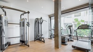 Fitness facility - Colinas - Tinerfe 3.4 DELUXE SEA VIEW & JACUZZI 3B (Arona)