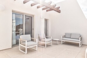 Terrace/patio - Colinas - Teguise 3.3 PENTHOUSE POOL VIEW & JACUZZI 2B (Arona)