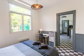 1 bedroom, iron/ironing board, free WiFi, bed sheets