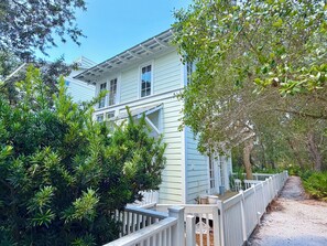 Exterior - Across from Pool and Short Walk to Beach in Seaside, Fl + 2 Adult Bikes! (Santa Rosa Beach)