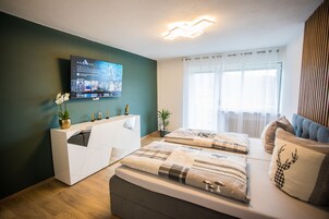 2 habitaciones y ropa de cama hipoalergénica