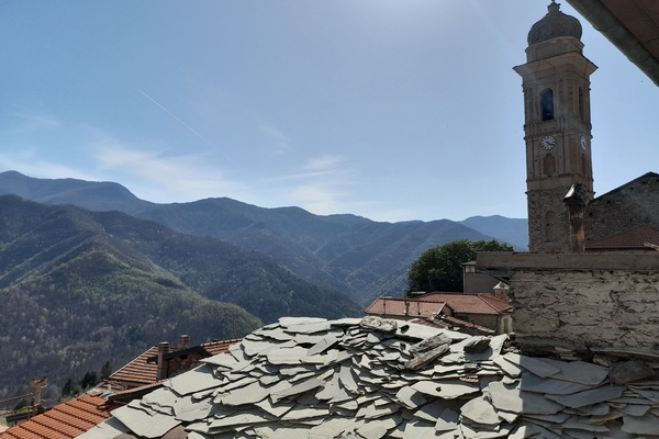 Blick von der Unterkunft
