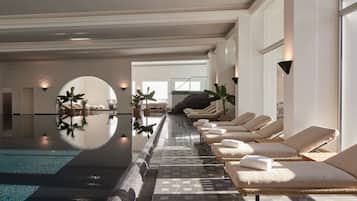 Indoor pool, outdoor pool