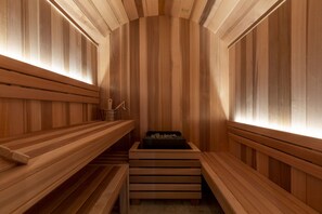 Sauna - Chalet 5* Les Bognettes 10 pers 450 m from the ski slopes and 100 m from the shops (Le Grand-Bornand)