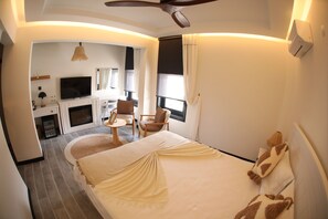Suíte júnior | 1 quarto, roupas de cama premium