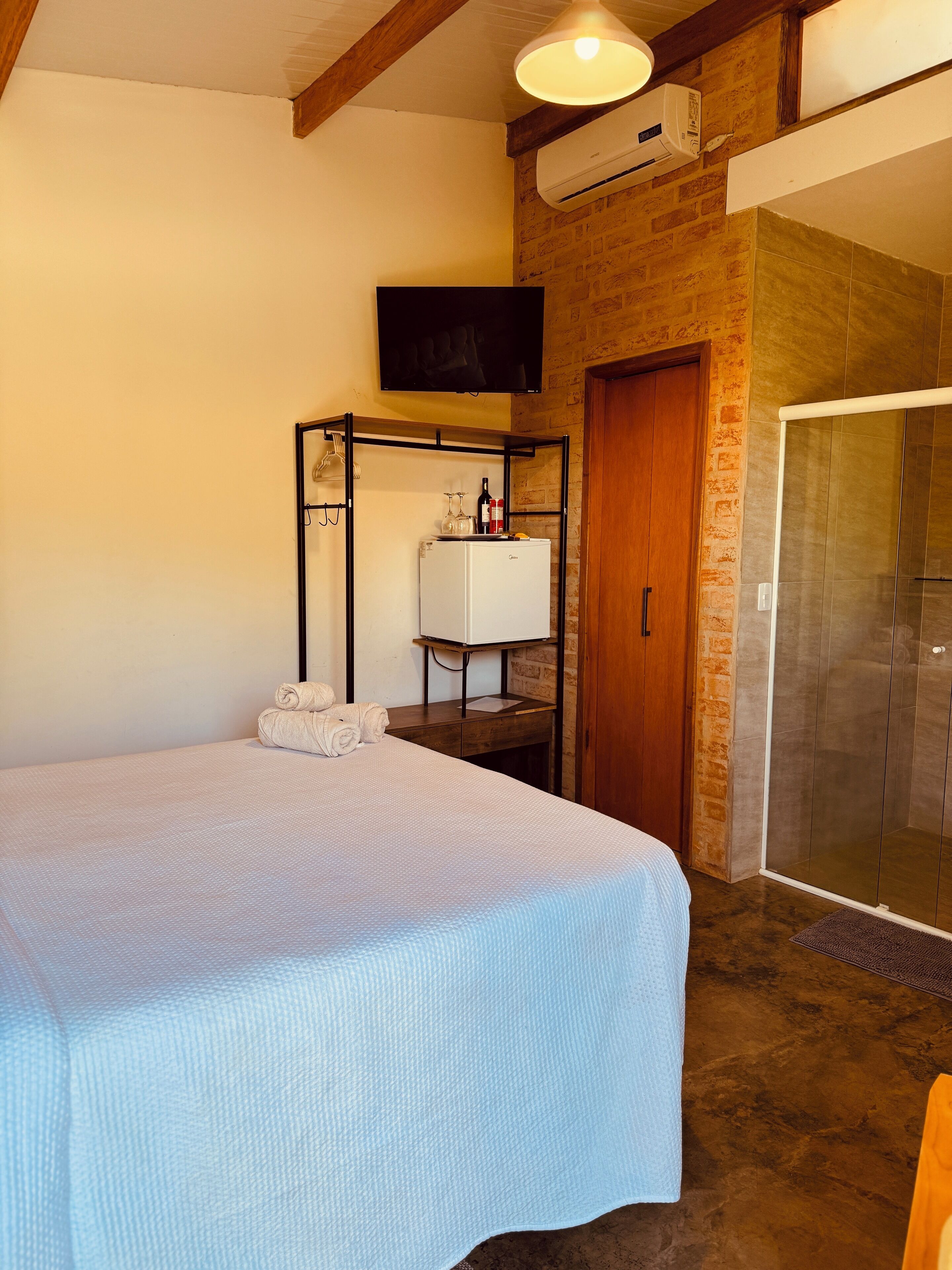 Chambre Deluxe double | Accès au Wi-Fi (inclus), literie fournie