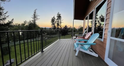 Family friendly home on Flathead River with amazing views, dock and toys galore