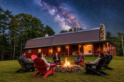 Private Luxury Cabin for Cherry Springs - Game Rm