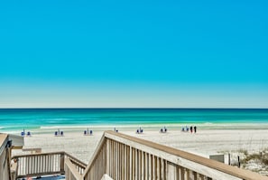 On the beach