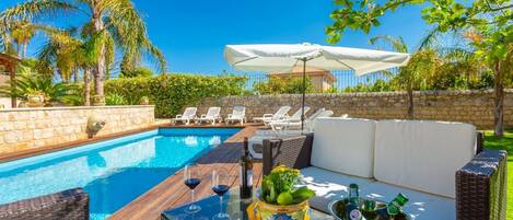 Alberca al aire libre