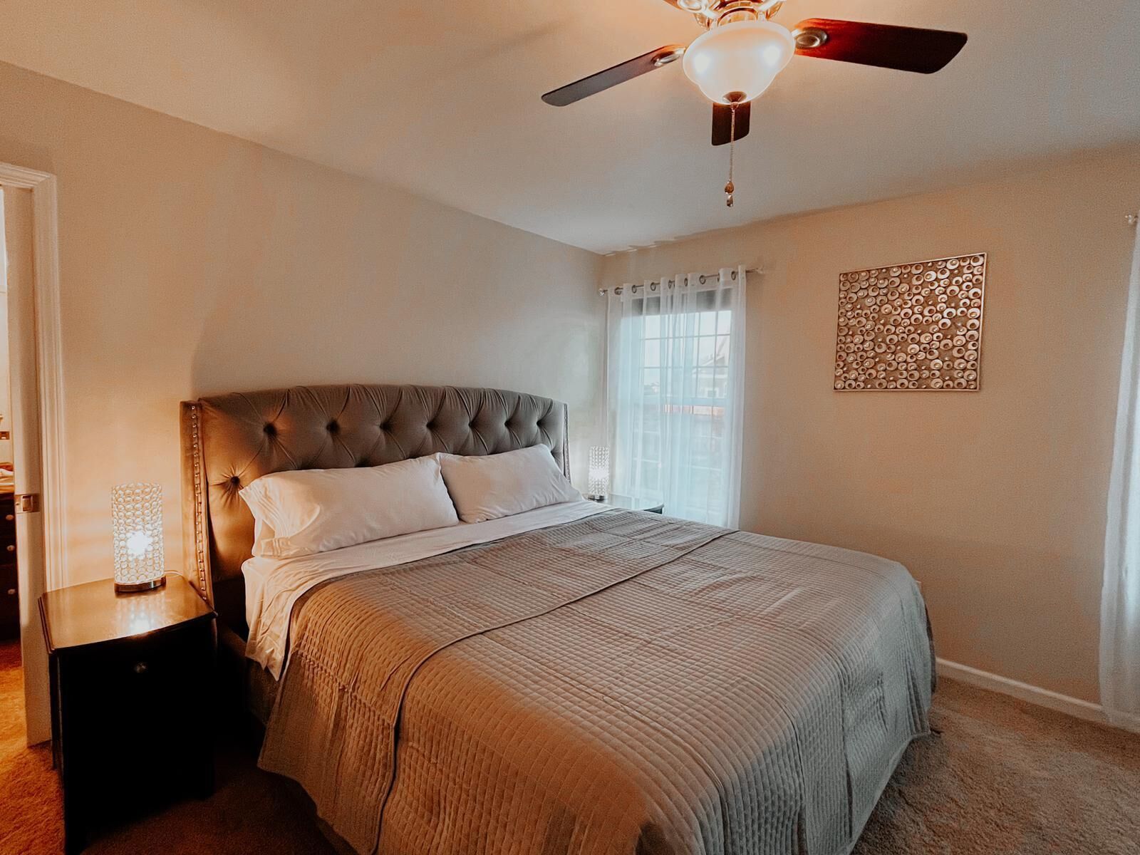 3 bedrooms, iron/ironing board, free WiFi, bed sheets