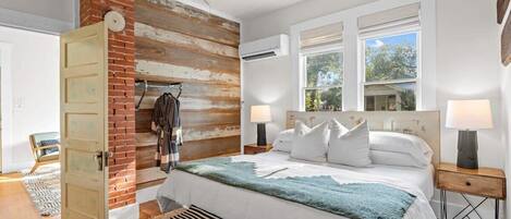 1 غرفة نوم ومكواة/لوح كي وواي فاي وملاءات أسرّة