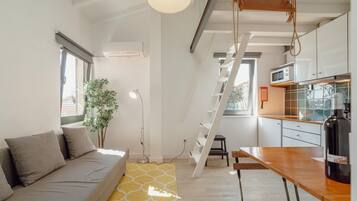 Departamento | 1 habitación, tabla de planchar con plancha y wifi