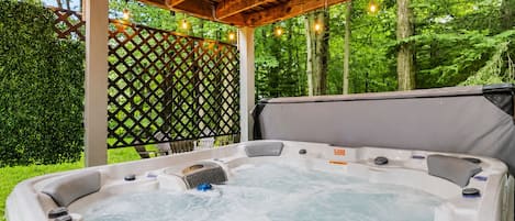 Baignoire à remous extérieure