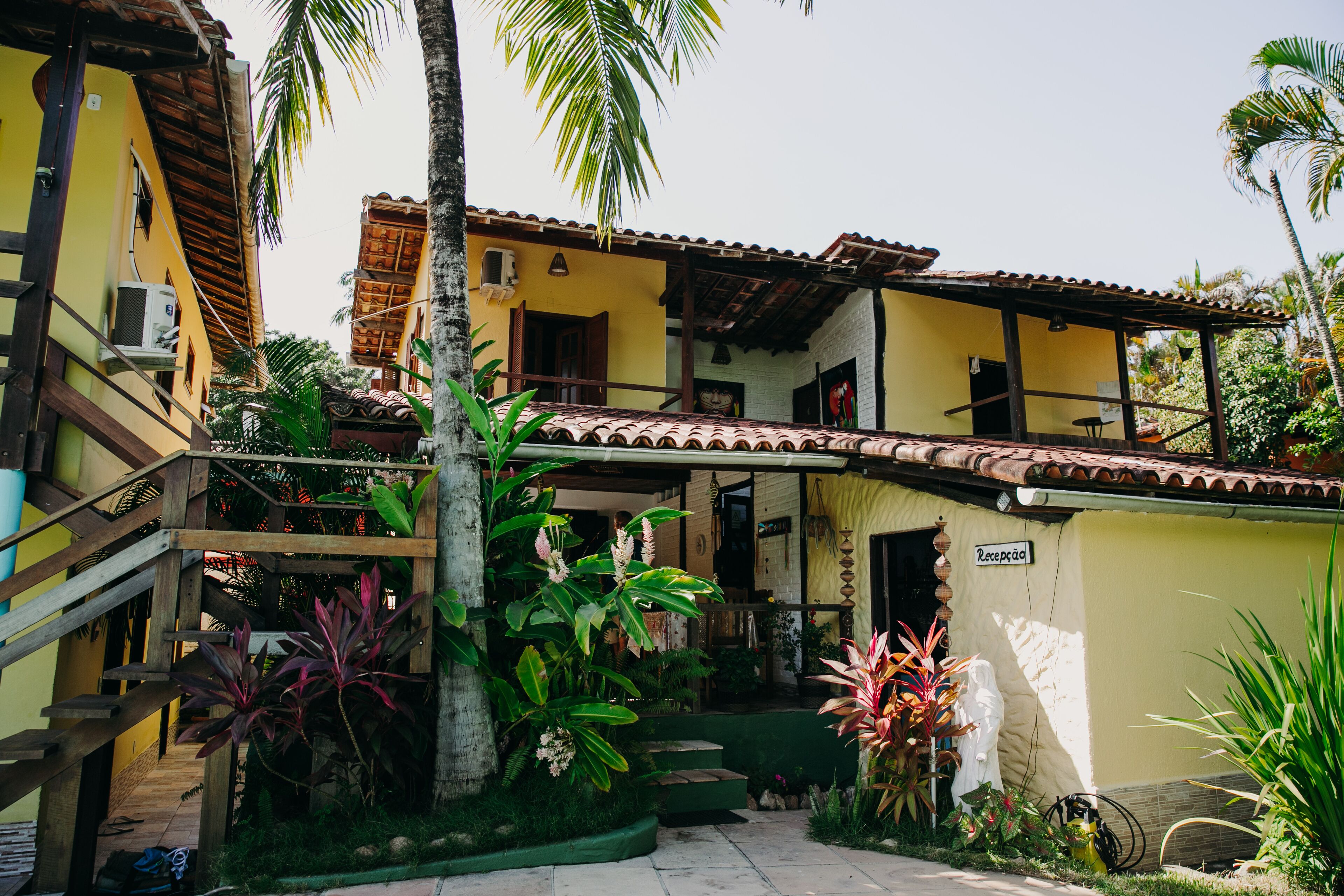 Fachada de la propiedad