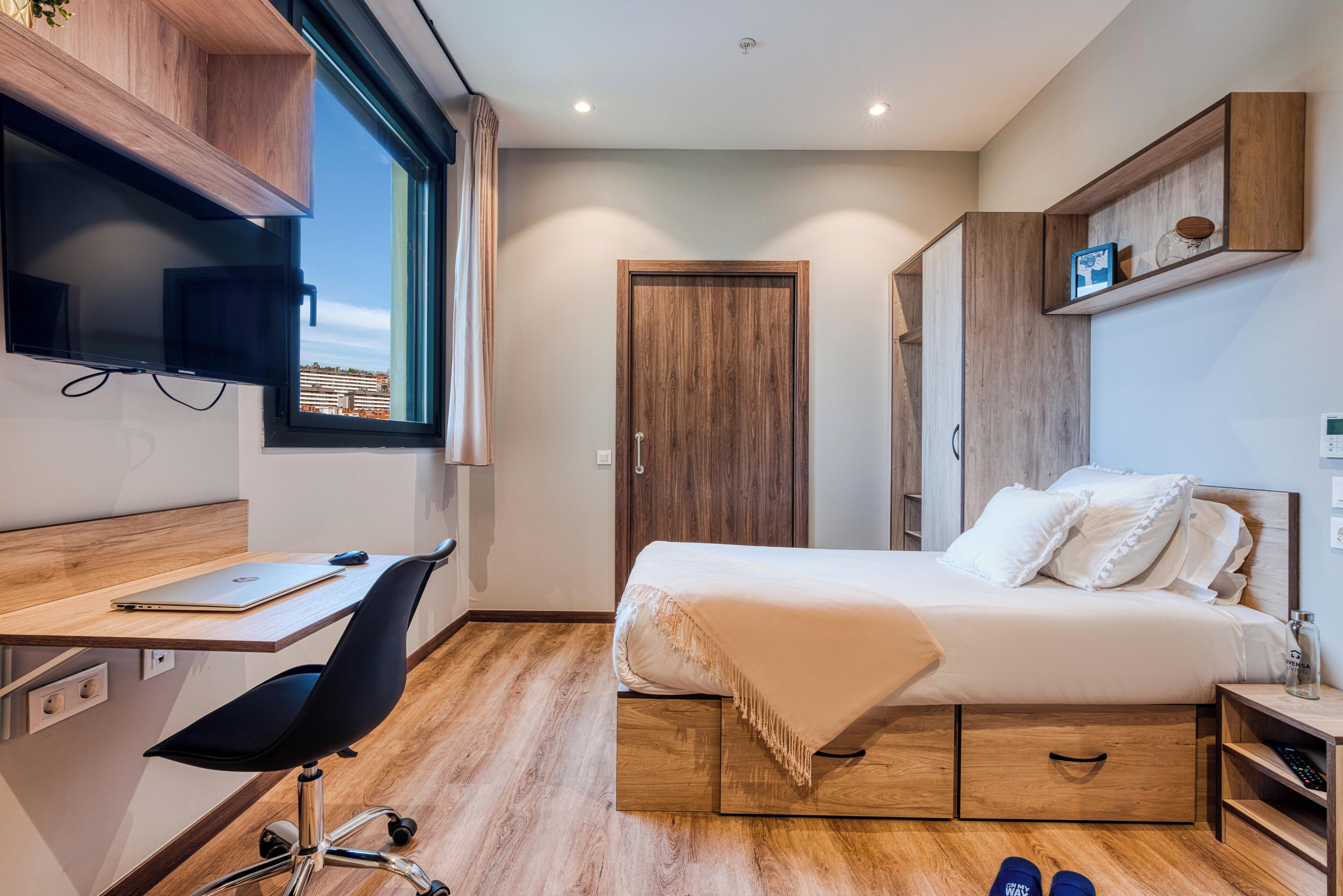 Habitación individual estándar | Escritorio, espacio para trabajar con un portátil, wifi gratis