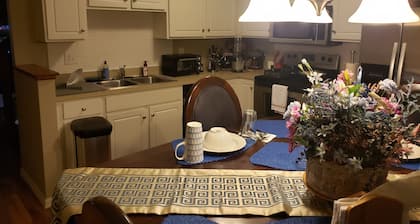 Balcony, Washer/Dryer, Gym, Pool, Coffee shop, Side Walks, The Goat Restaurant