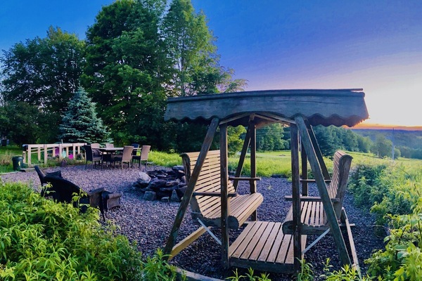 Àrea exterior de l'allotjament