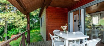 Chalet 4/6 pers. au Camping de La Vernhe