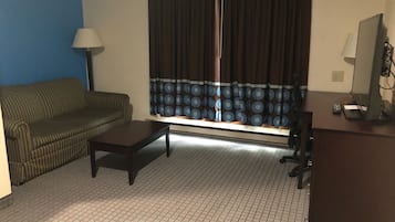 豪華套房, 1 間臥室 | 1 間臥室、筆電工作空間、熨斗/熨衣板、免費無線上網