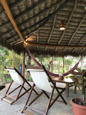 Terrace/patio - Chalé do Mangue (Luís Correia)