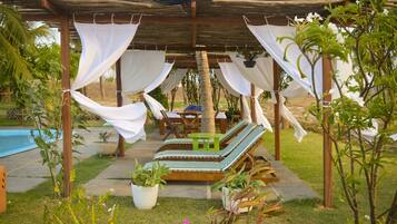 Opções para refeição ao ar livre