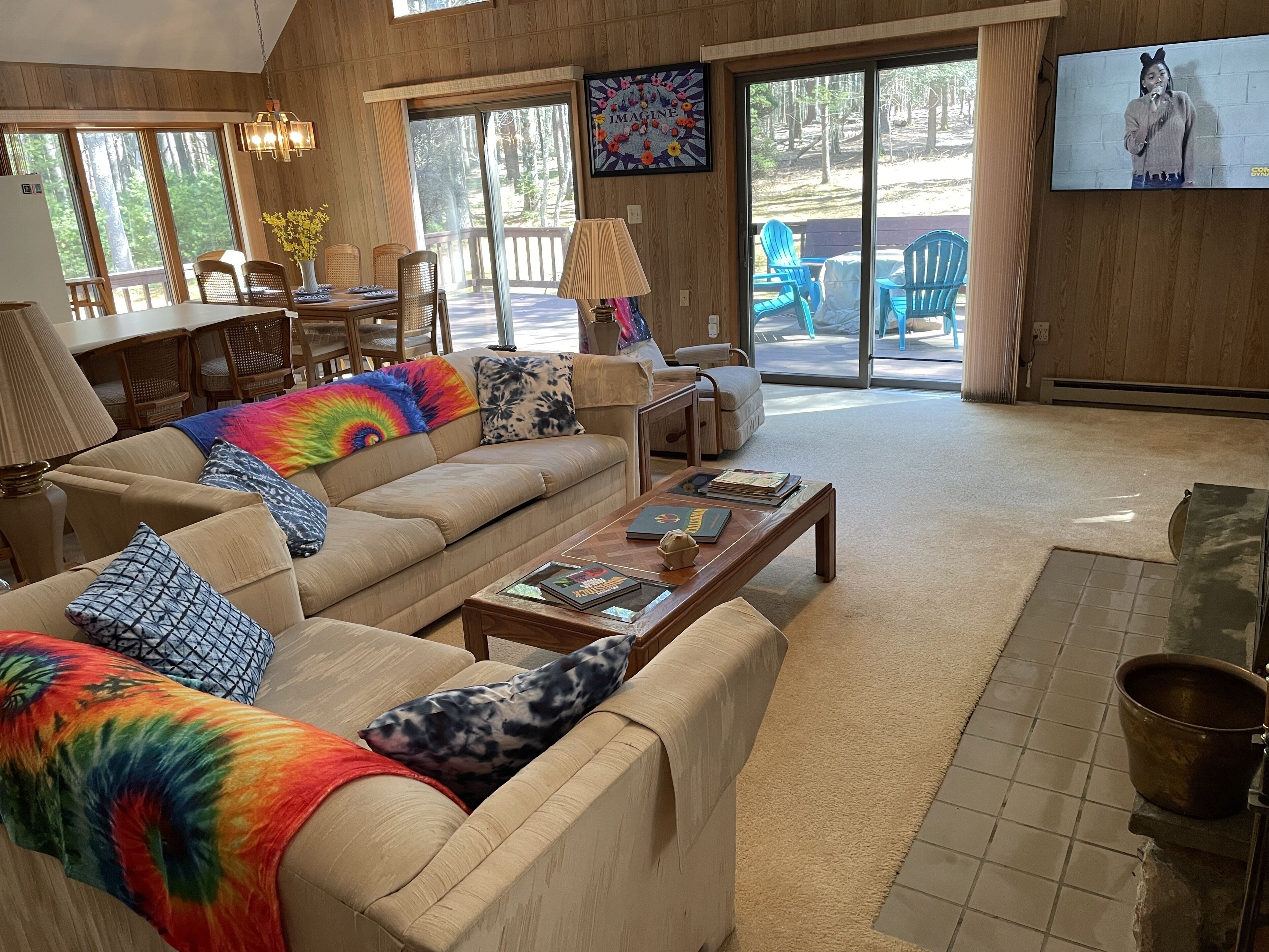Secluded & Bright country house close to lakes & Bethel Woods/Woodstock grounds
