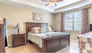 3 bedrooms, iron/ironing board, free WiFi, bed sheets