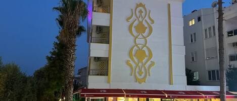 Façade de l’hébergement