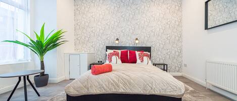 1 chambre, bureau, fer et planche Ă repasser, Wi-Fi gratuit